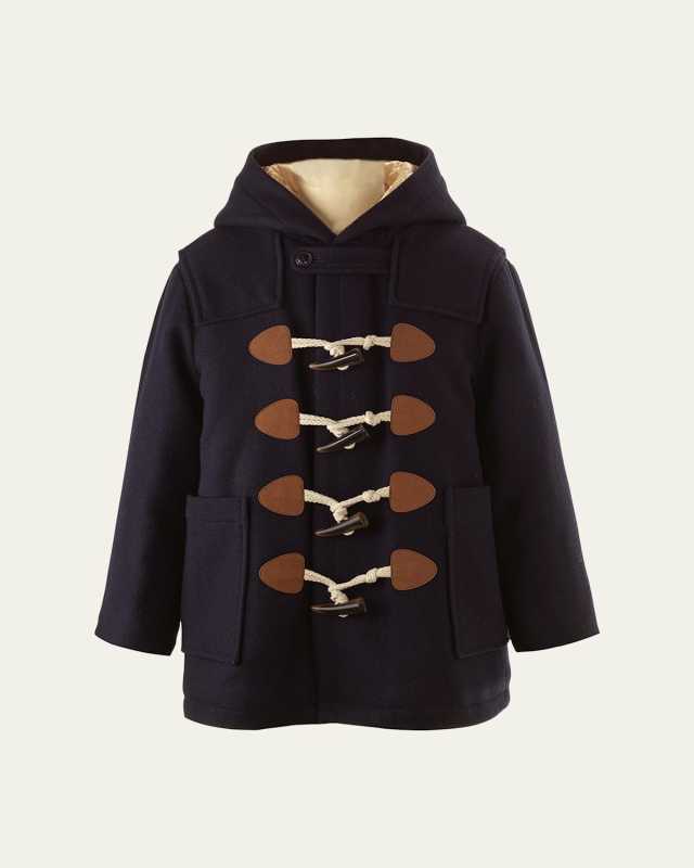 Kid's Wool Duffle Coat, Size 2-10